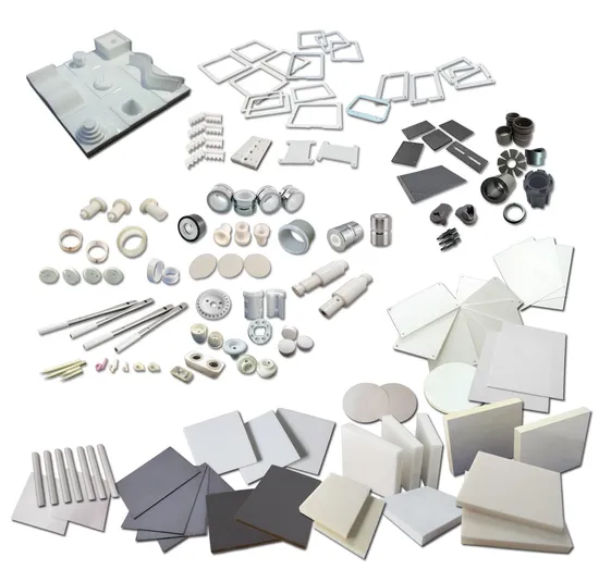 Wear Resistant Alumina Ceramic Ring Ceramic Parts Processing