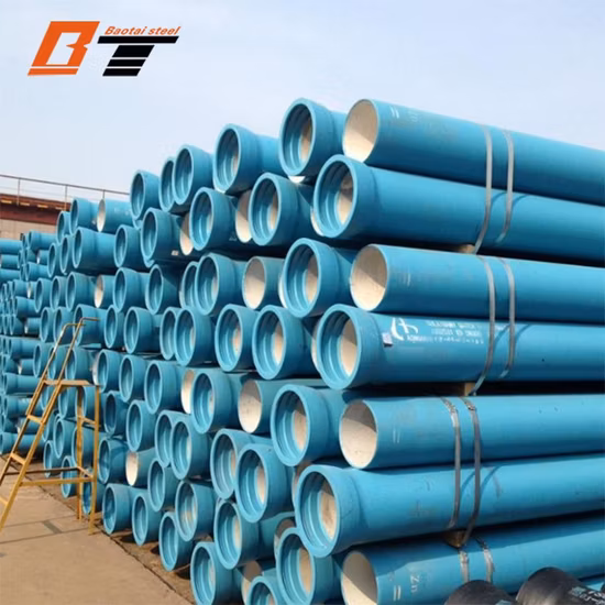 ISO2531 En598 DN80 ~ DN1200 C30 C40 Classe K9 Encaixe de tubulação de ferro fundido Encaixes de junção de soquete flangeado Acessórios de tubulação de ferro dúctil